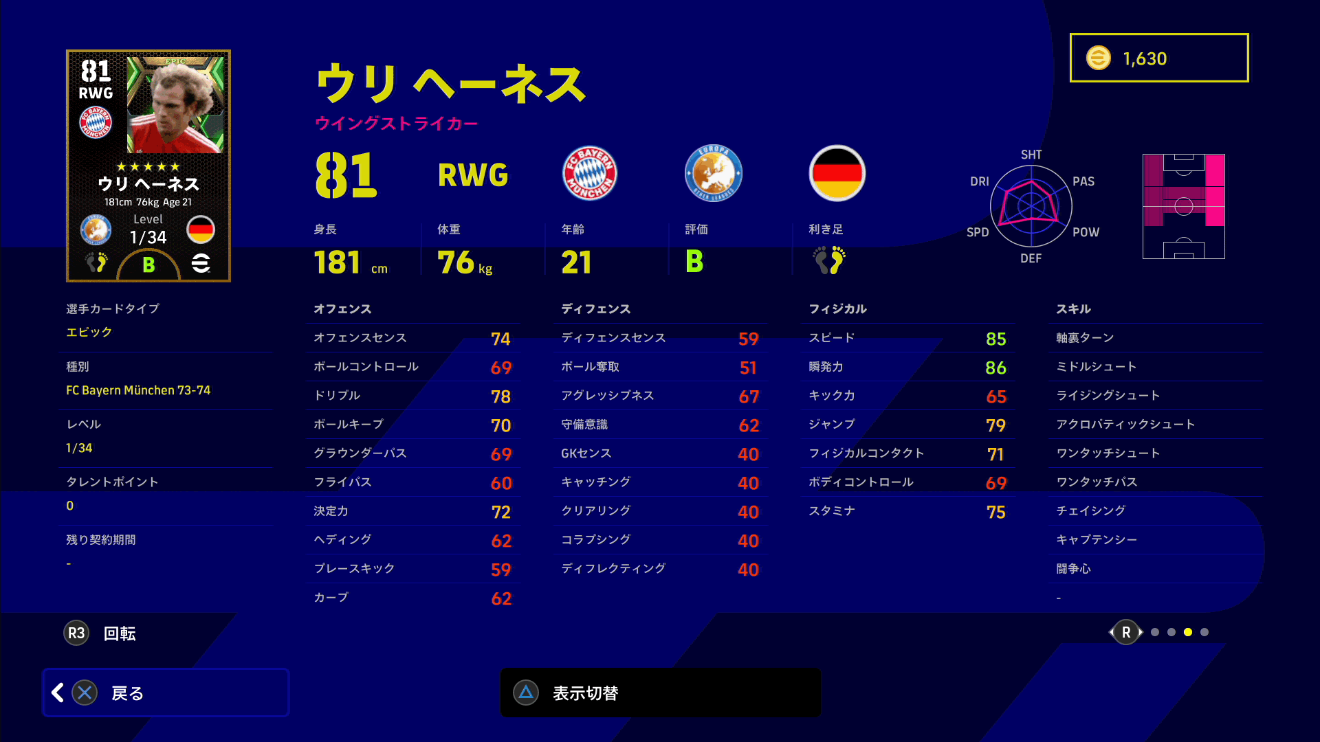 Efootball23 エピック選手情報 22 9 22 9 29 イーフト攻略gogo