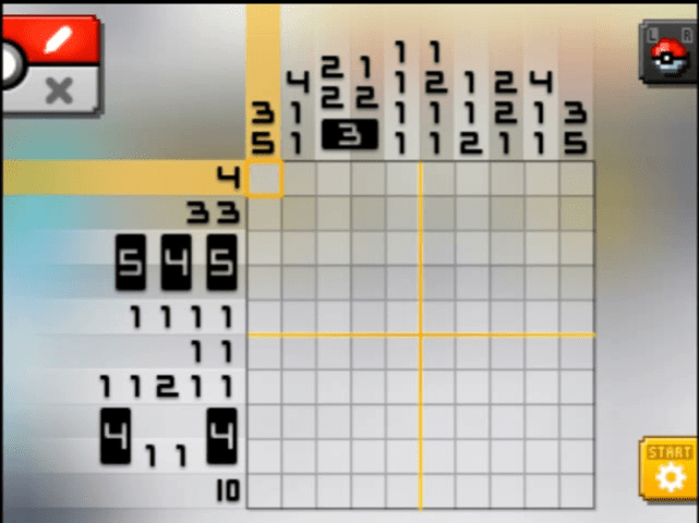 [ Pokemon Picross ] The puzzle of Alt-World stage [A00-05