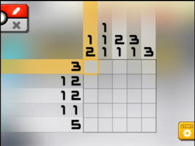 [ Pokemon Picross ] The puzzle of Standard stage [S00-02