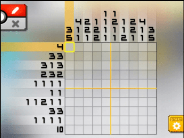 [ Pokemon Picross ] The puzzle of Standard stage [S00-05