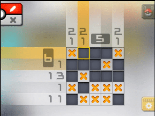 [ Pokemon Picross ] The answer of Standard stage [S00-06]