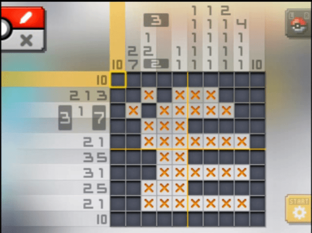 [ Pokemon Picross ] The answer of Standard stage [S00-07]