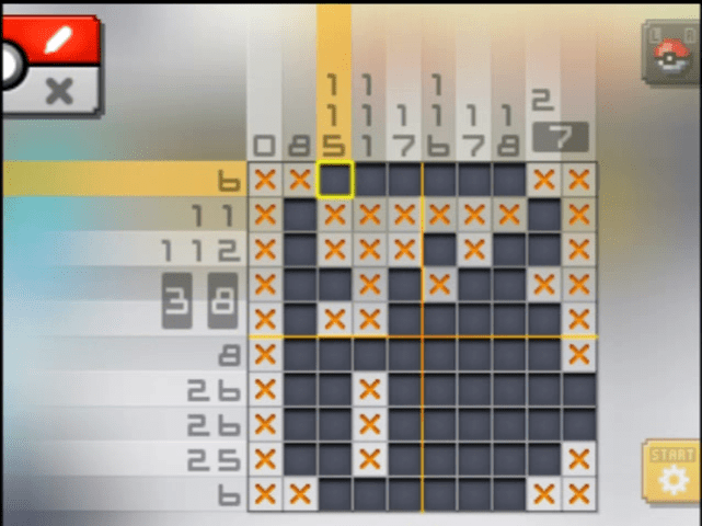 [ Pokemon Picross ] The answer of Standard stage [S00-08]