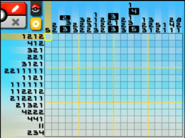 [ Pokemon Picross ] The puzzle of Alt-World stage [A02-05