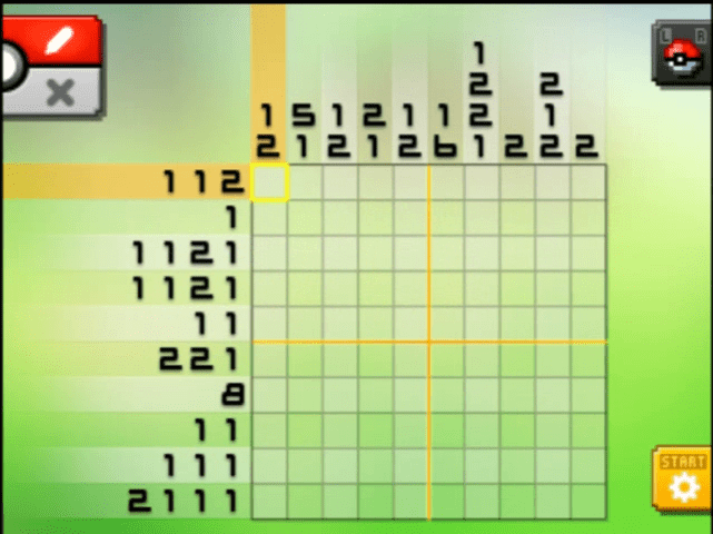 [ Pokemon Picross ] The puzzle of Standard stage [S03-04