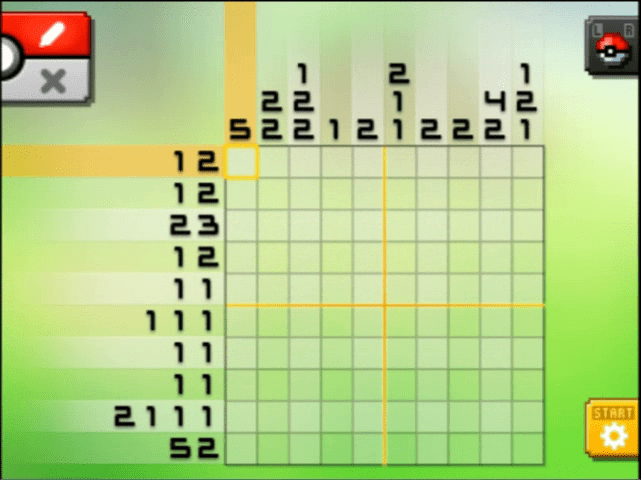 [ Pokemon Picross ] The puzzle of Standard stage [S04-06