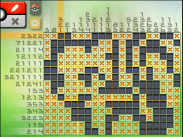 [ Pokemon Picross ] The answer of Standard stage [S04-07] and  the answer of Alt-World stage [A04-07]