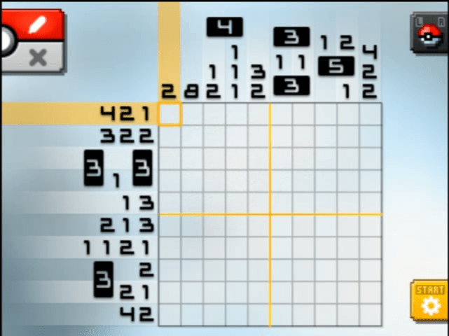 [ Pokemon Picross ] The puzzle of Alt-World stage [A06-03