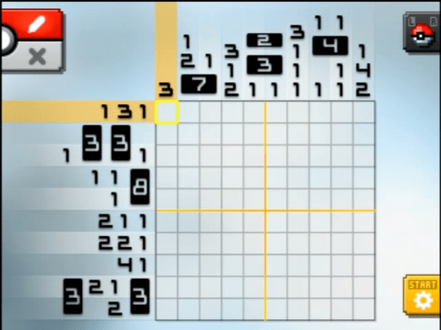[ Pokemon Picross ] The puzzle of Alt-World stage [A06-05