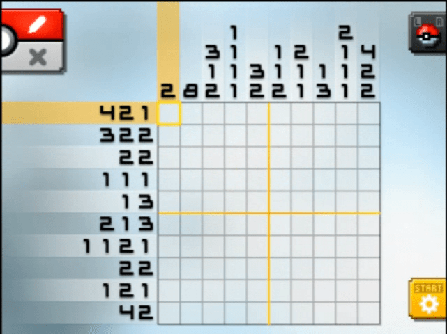 [ Pokemon Picross ] The puzzle of Standard stage [S06-03