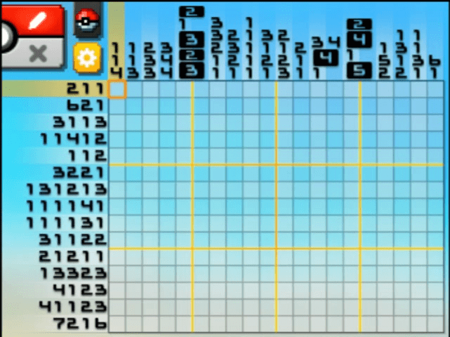 [ Pokemon Picross ] The puzzle of Alt-World stage [A07-07