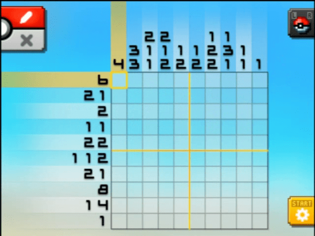 [ Pokemon Picross ] The puzzle of Standard stage [S07-04