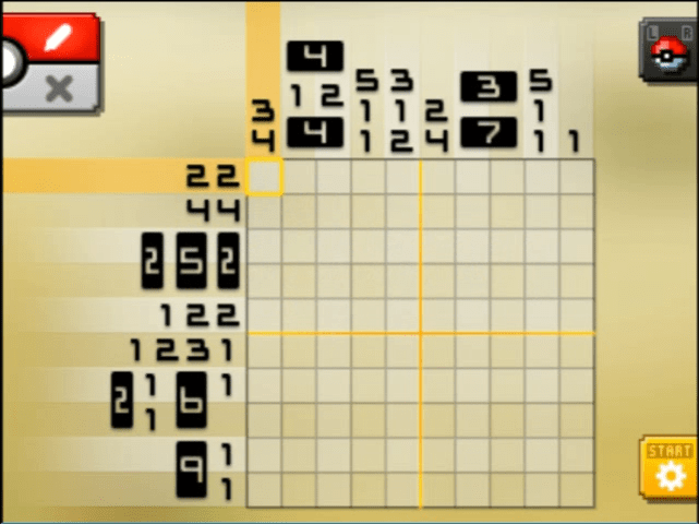 [ Pokemon Picross ] The puzzle of Alt-World stage [A08-02