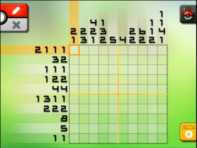 [ Pokemon Picross ] The puzzle of Standard stage [S09-05