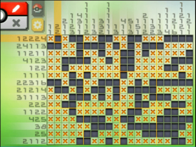 [ Pokemon Picross ] The answer of Standard stage [S09-09] and  the answer of Alt-World stage [A09-09]