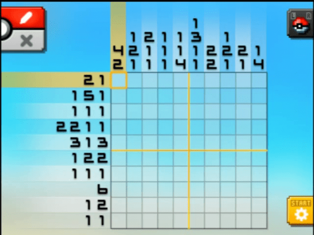 [ Pokemon Picross ] The puzzle of Standard stage [S10-02