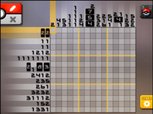 [ Pokemon Picross ] The puzzle of Alt-World stage [A11-07