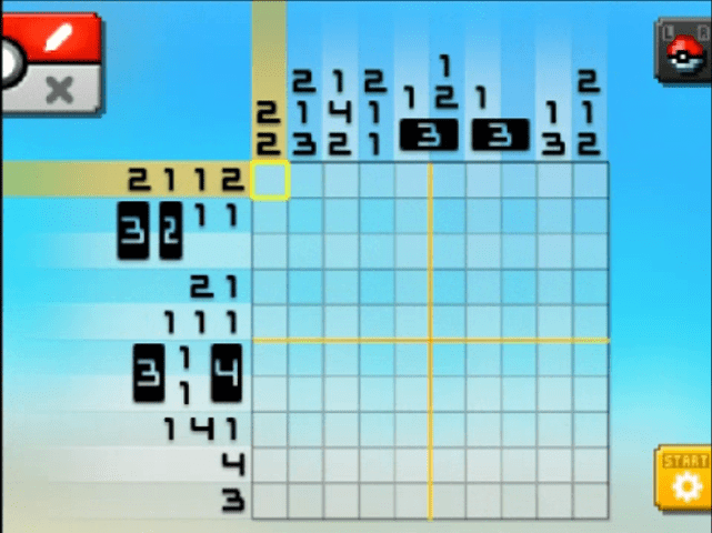 [ Pokemon Picross ] The puzzle of Alt-World stage [A14-02