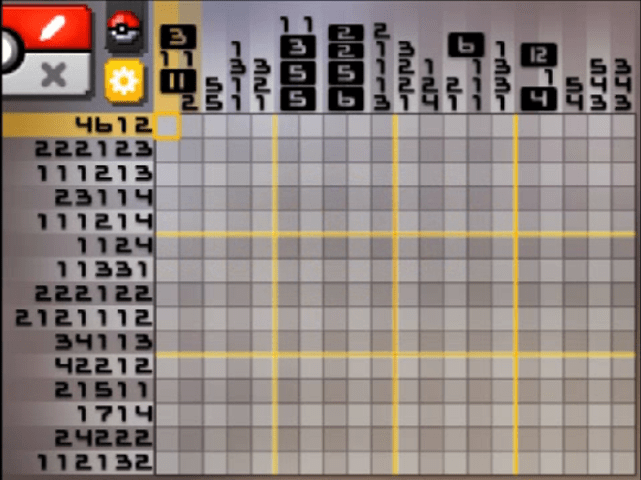 [ Pokemon Picross ] The puzzle of Alt-World stage [A14-10