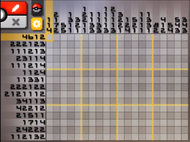 [ Pokemon Picross ] The puzzle of Standard stage [S14-10