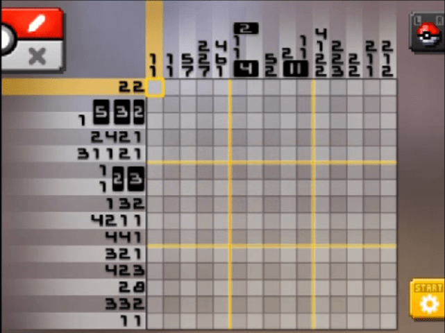 [ Pokemon Picross ] The puzzle of Alt-World stage [A15-02