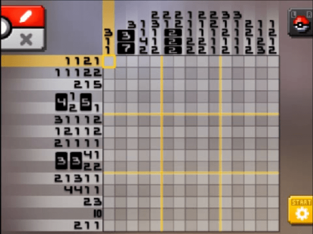[ Pokemon Picross ] The puzzle of Alt-World stage [A15-08