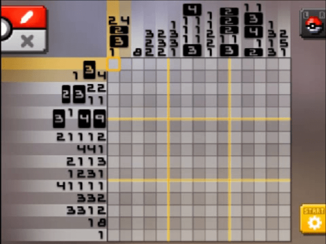 [ Pokemon Picross ] The puzzle of Alt-World stage [A15-09
