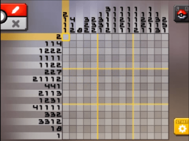 [ Pokemon Picross ] The puzzle of Standard stage [S15-07