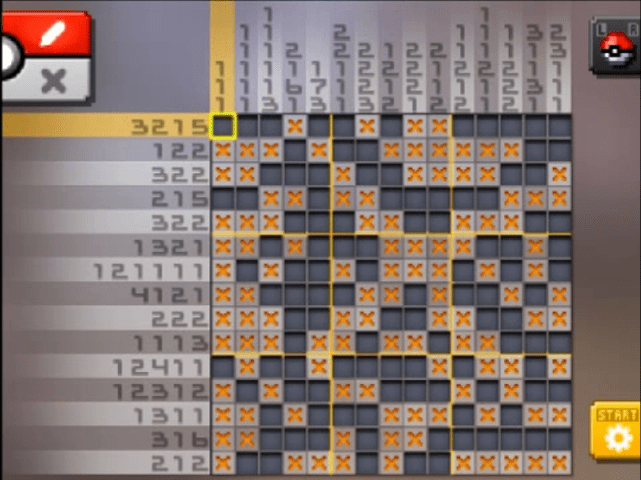 [ Pokemon Picross ] The answer of Standard stage [S15-08] and  the answer of Alt-World stage [A15-10]