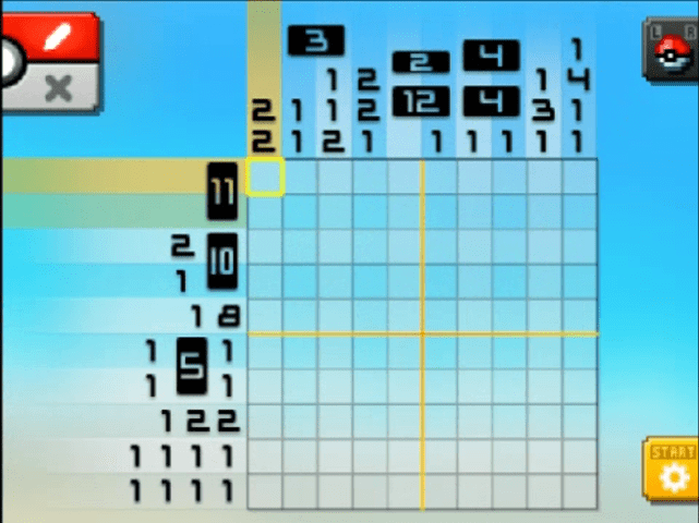 [ Pokemon Picross ] The puzzle of Alt-World stage [A16-06