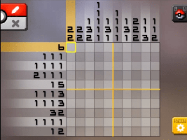 [ Pokemon Picross ] The puzzle of Standard stage [S16-02