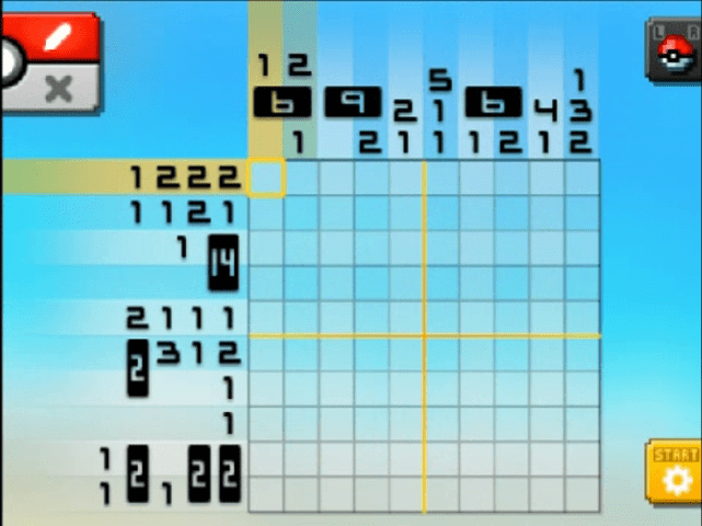 [ Pokemon Picross ] The puzzle of Alt-World stage [A17-04