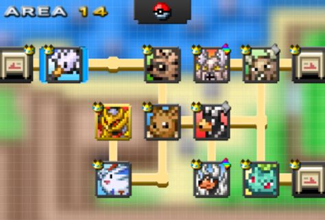 [Pokémon Picross Standard] The map of area 14