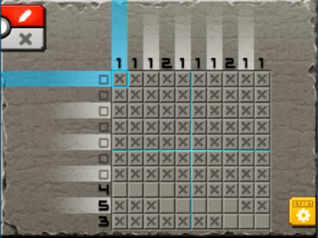 ポケモンピクロスのミクロス【M01｜ゲンシグラードン】で上から8番目、左から5番目のミクロスのかけらに対応した答え