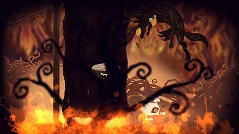 【嘘つき姫と盲目王子】罪火の森-①灰降る森で３枚目と４枚目の花びらの場所